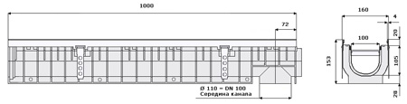 Пластиковый канал арт 41100